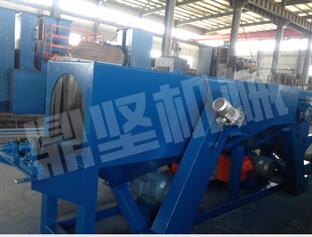  下拋式鋼瓶拋丸機