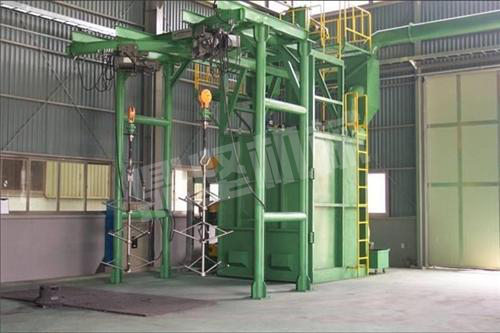  Q37型雙吊鉤拋丸機