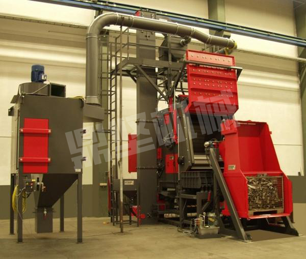  Q3210履帶式自動上下料拋丸機