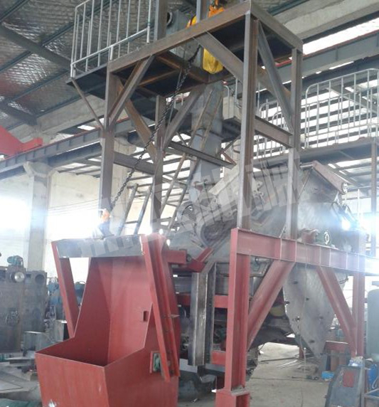  自動上下料滾筒拋丸機